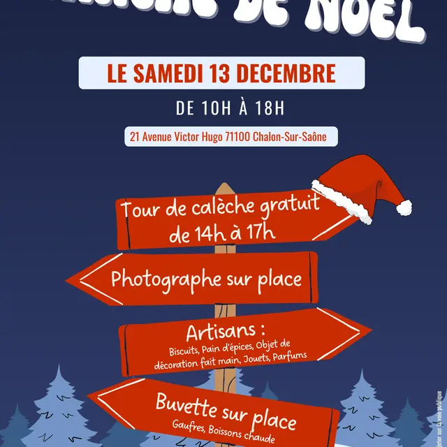 Affiche Marché de Noel