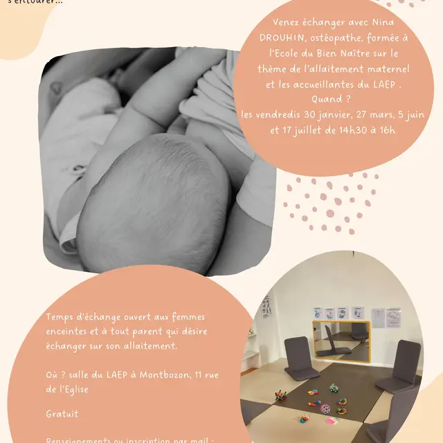 Groupe d’échanges autour de l’allaitement maternel