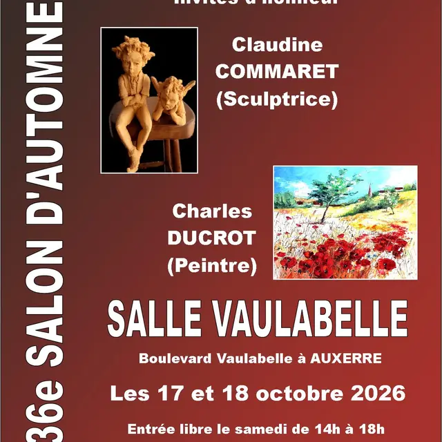 2026-08-07 Affiche salon 2026
