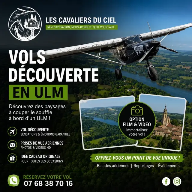 VOL DECOUVERTE EN ULM