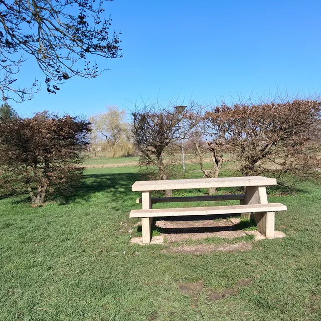 Aire de pique-nique square Georges Lasnes