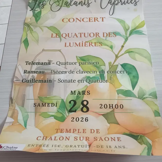 Concert les Galants Caprices