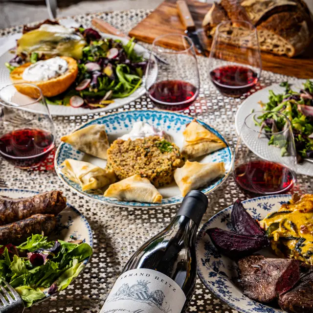 Table du restaurant Chez Armand