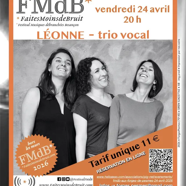 Faites moins de bruit - Léonne Trio vocal