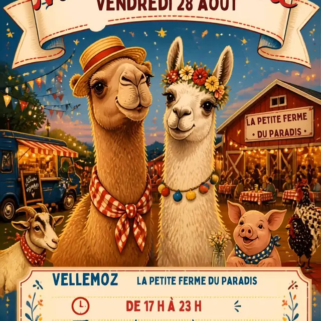 28 août vellemoz marché Ferme Paradis