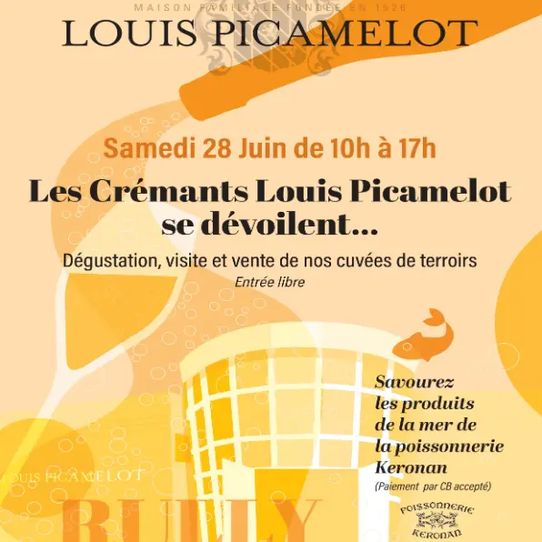 Les Crémants Louis Picamelot se dévoilent