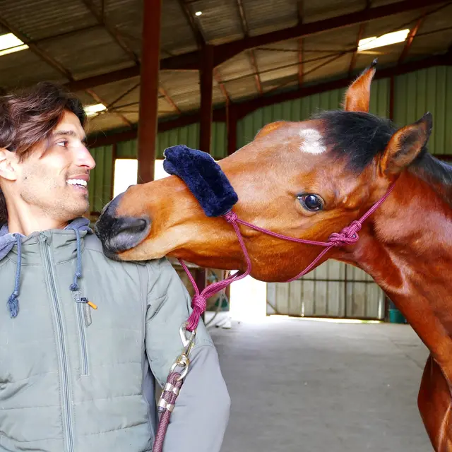 Karim et son compagnon