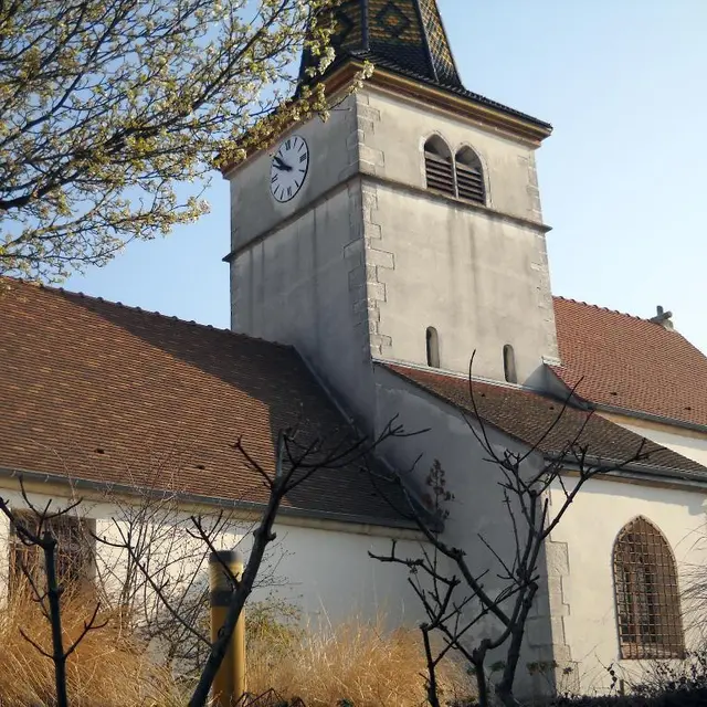 Eglise de Crissey près de Chalon-sur-Saône (71)