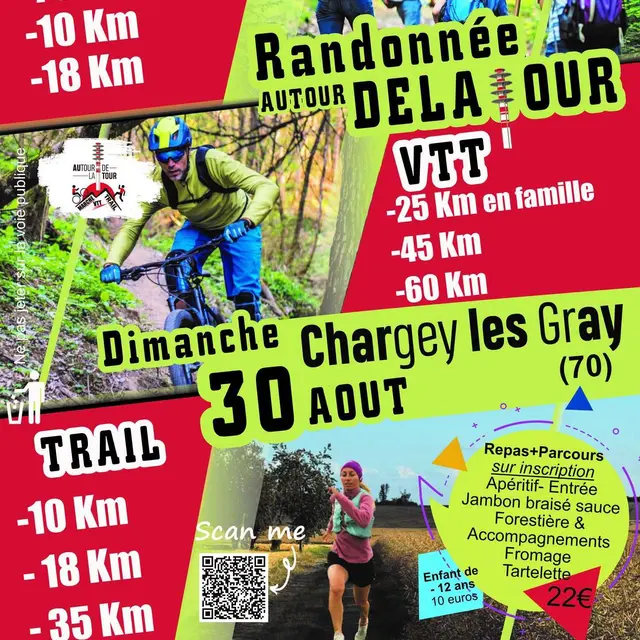 Randonnée Trail VTT