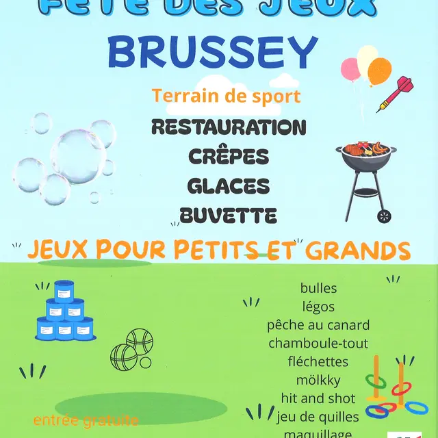Fête des jeux Brussey