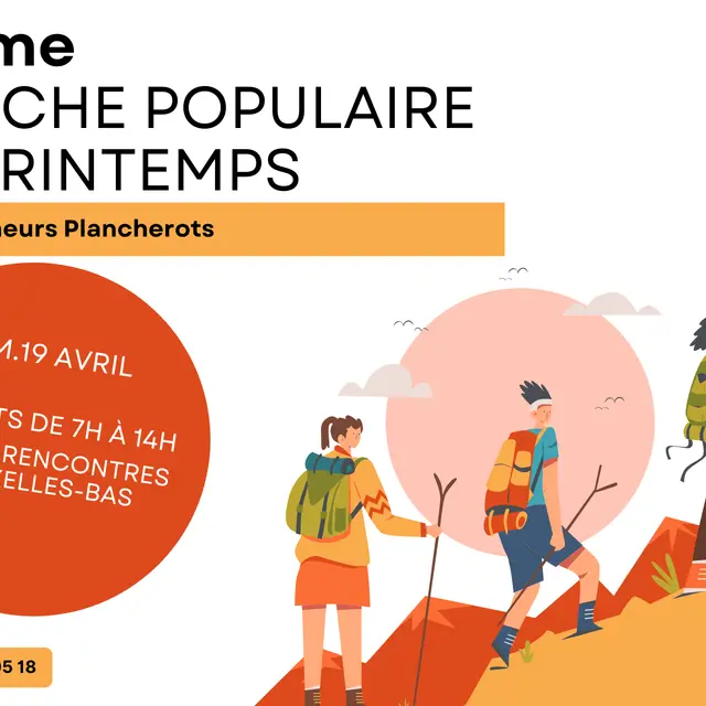 Mars avril 2026 - 43è marche populaire PB