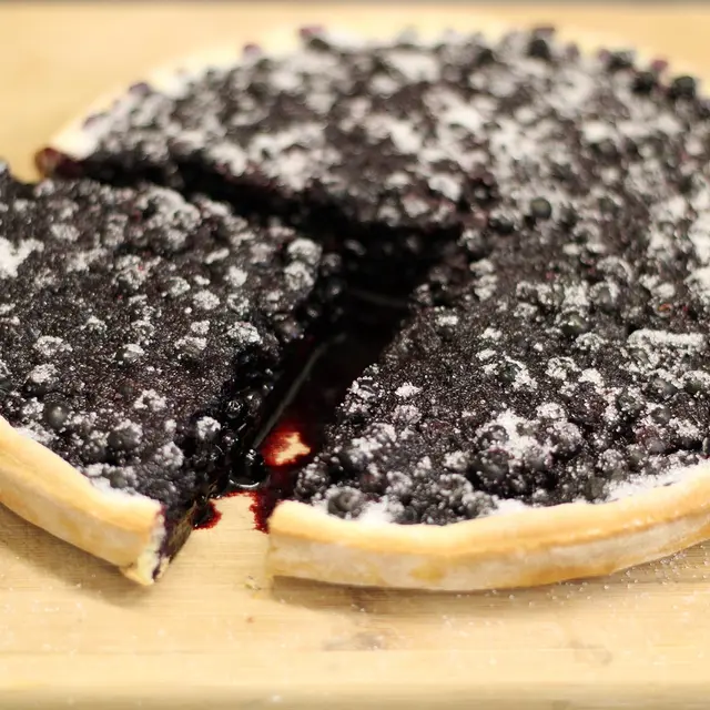 Tarte à la myrtielle