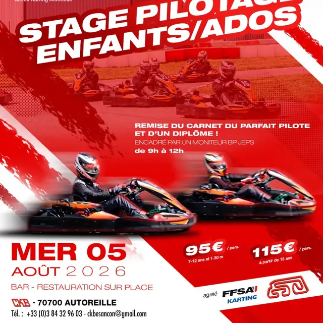 5 août stage pilotage CKB Autoreille