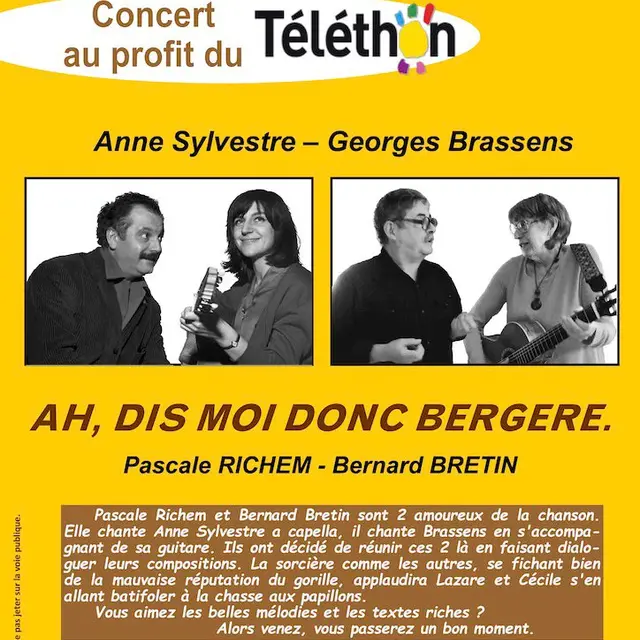 Concert au profit du Téléthon