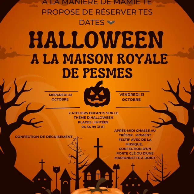 Halloween à la Maison Royale