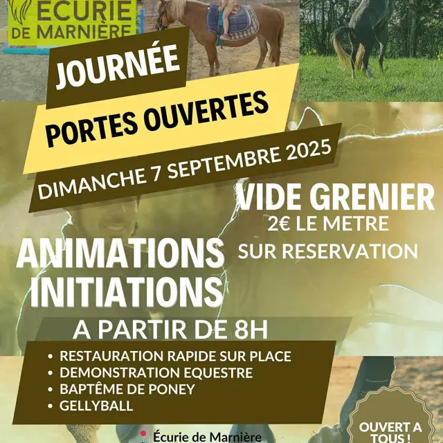 Portes ouvertes et vide-grenier