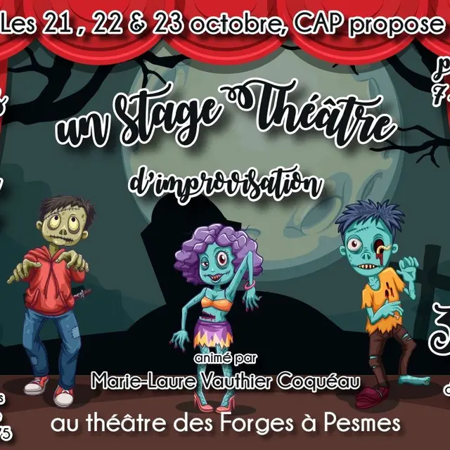 Atelier théâtre d'improvisation