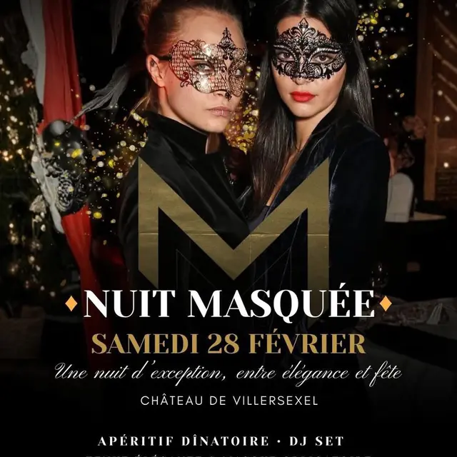 nuit masquée chateau et cuverie