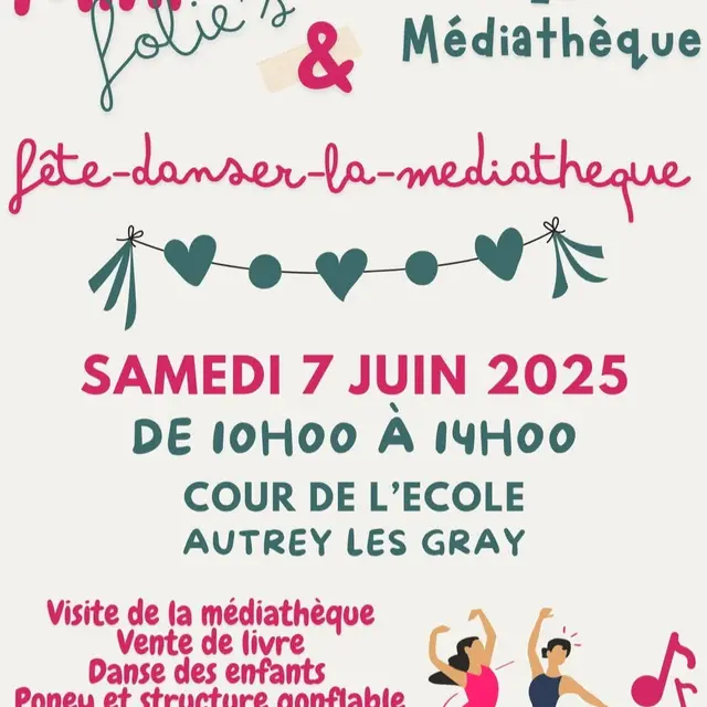 Fête danser la médiathèque