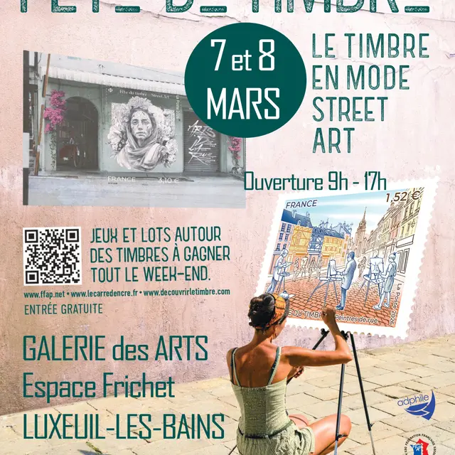 7 et 8 mars fete du timbre
