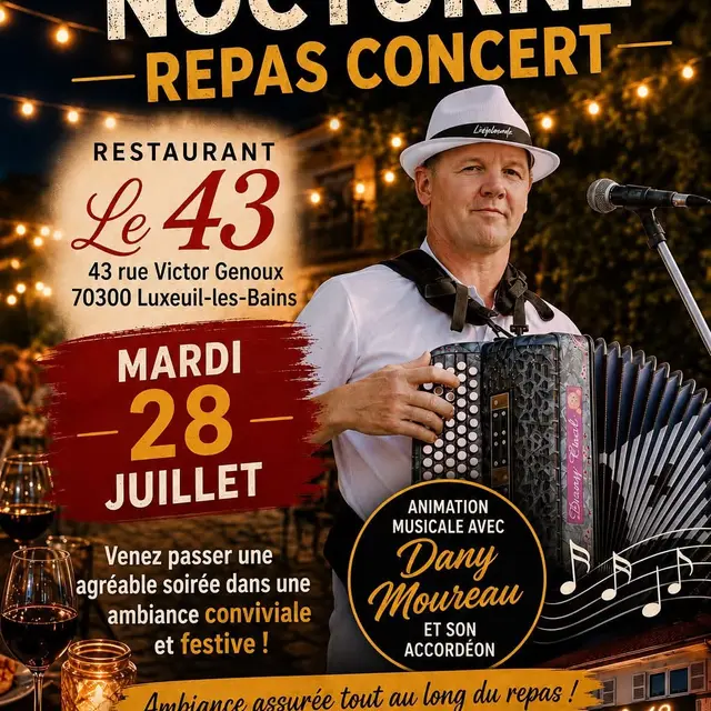 Repas concert