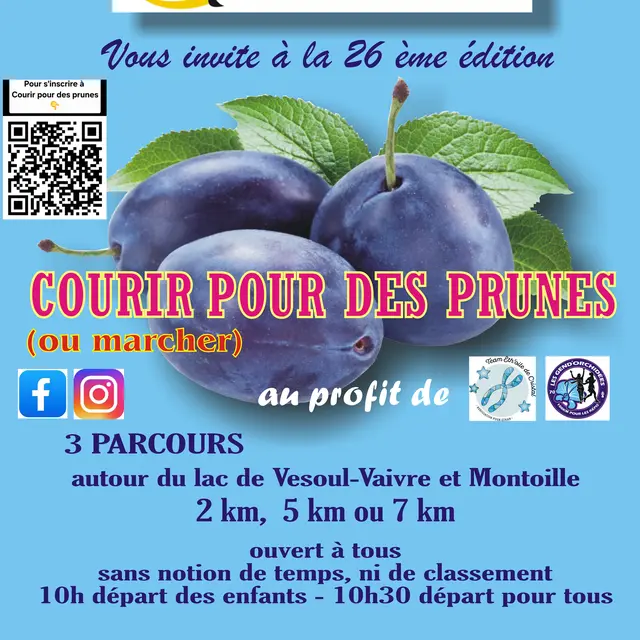 Courir pour des prunes