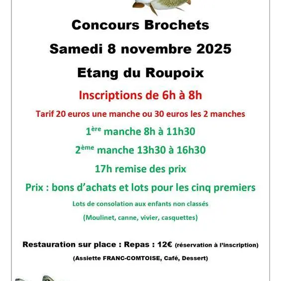 Concours de pêche