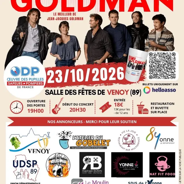 Concert Venoy 23 octobre