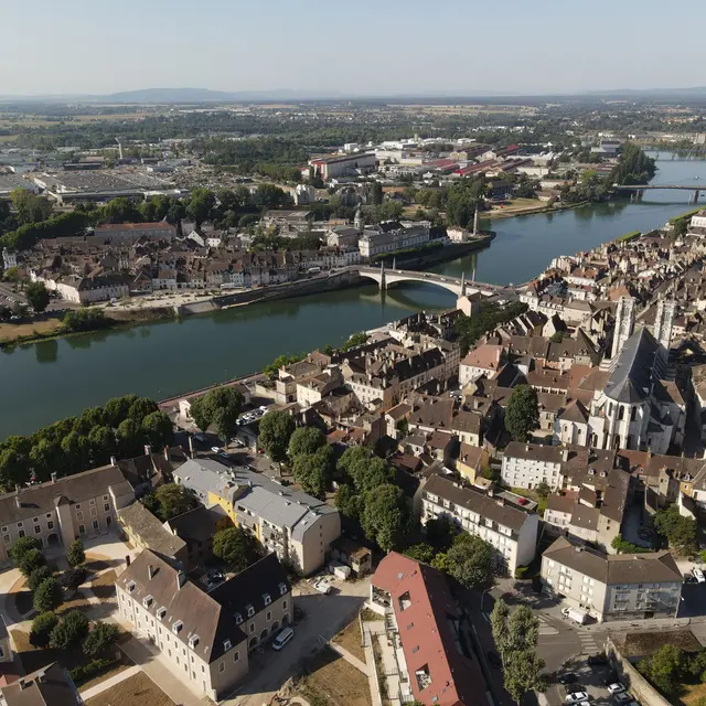Chalon et la Saône