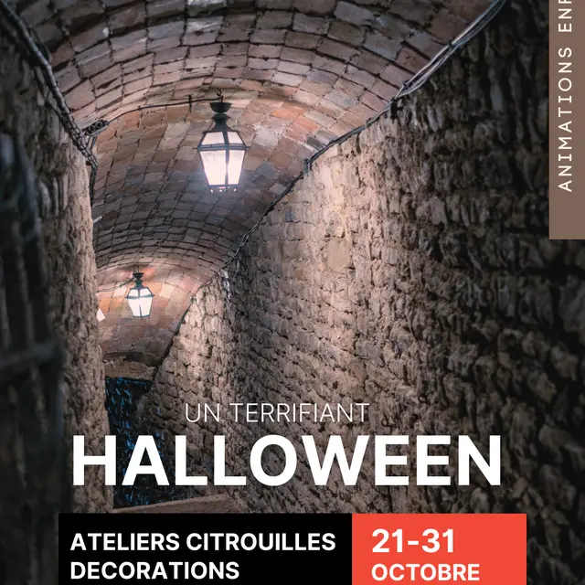 AFFICHE HALLOWEEN AU CHATEAU 2026