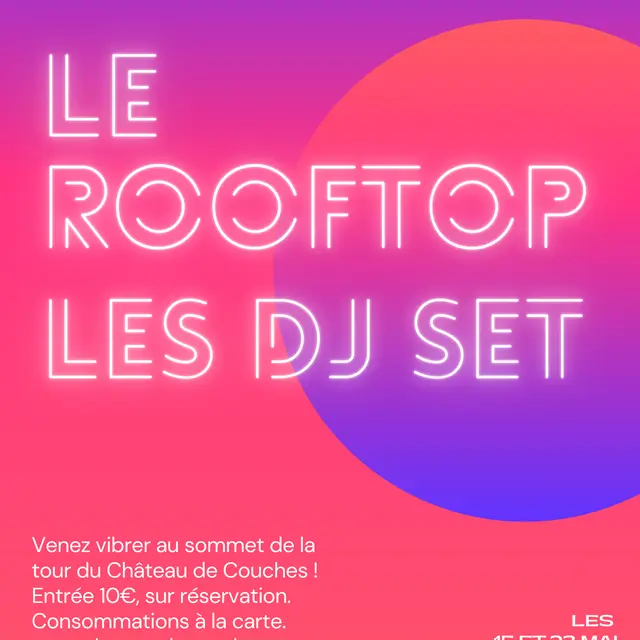 DJ Sets Rooftop Château de Couches