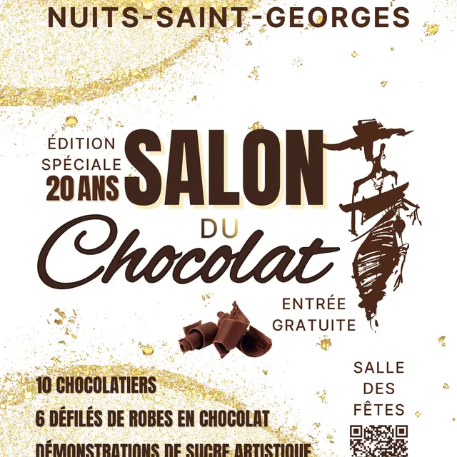 2026 Flyer Salon du Chocolat - AFFICHE SALON DU CHOCOLAT 2026