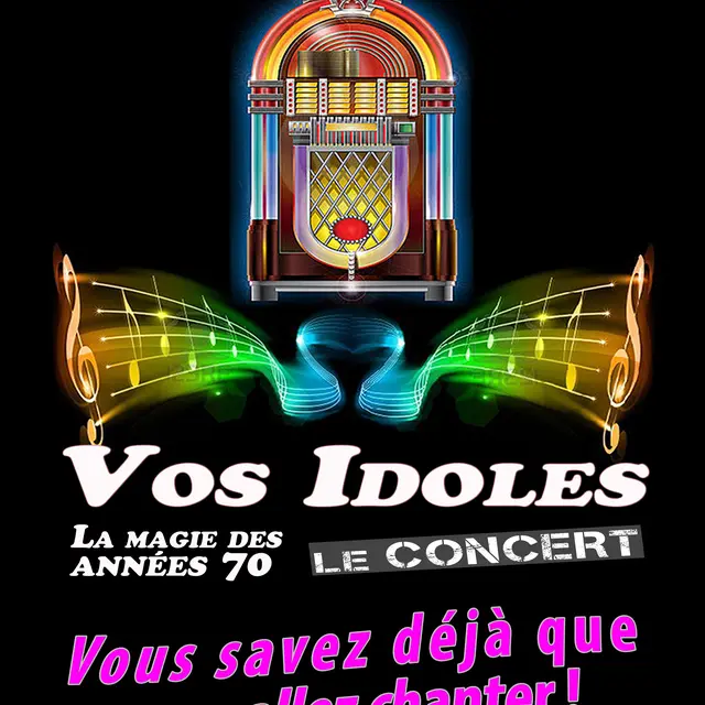 AFFICHE VOS  IDOLES  reseau