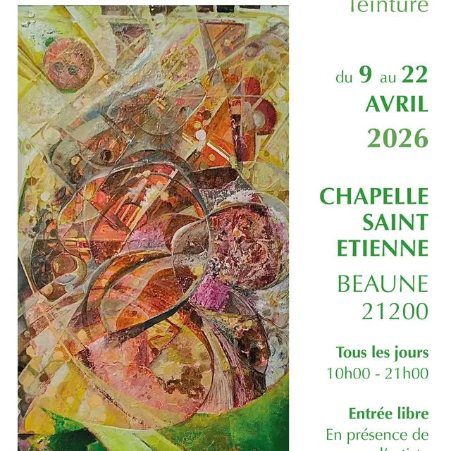 AUBE - Exposition de Peinture et Teinture. Artiste: MOUSS