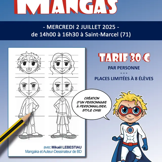Cours de Dessin Mangas