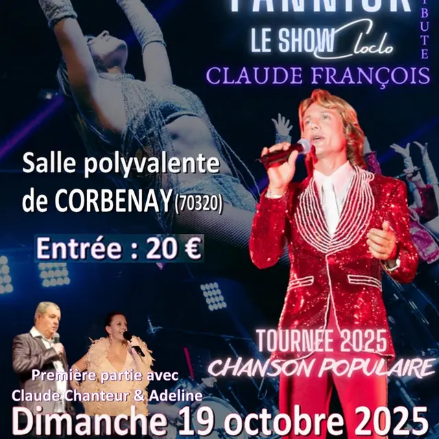 Affiche 19.10.25 Cloclo Corbenay
