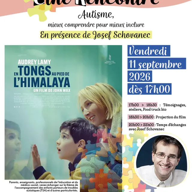 Affiche Ciné rencontre Handicap autisme 110926