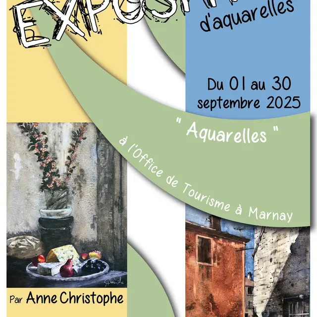 Affiche EXPO-Anne Christophe