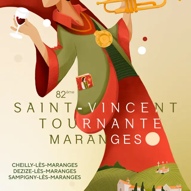 Affiche Officielle Saint-Vincent Tournante Maranges 2026