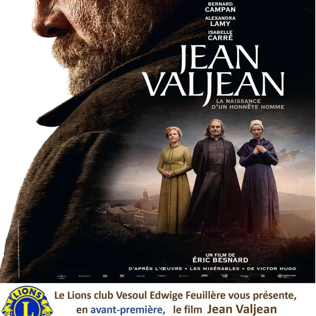 Affiche LIONS AVANT PREMIERE JEAN VALJEAN.jepg