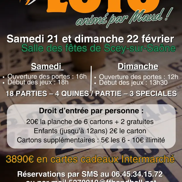 Affiche Loto HBC VDS