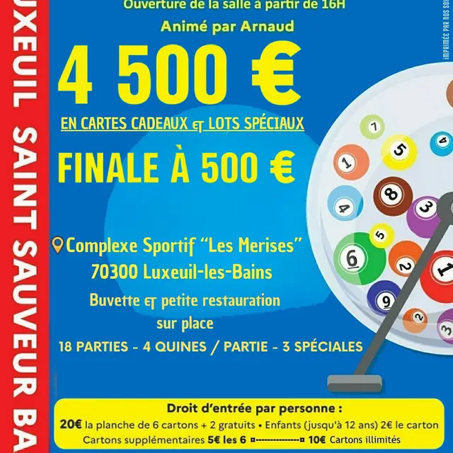 Affiche loto 2026