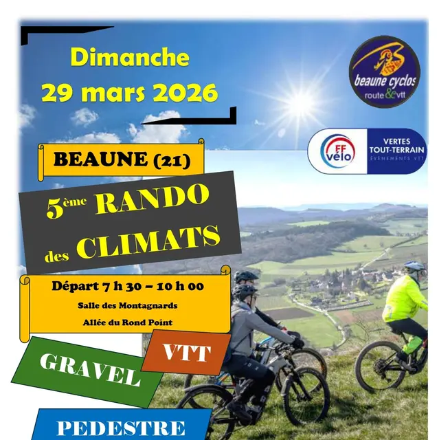 Affiche rando des climats 2026