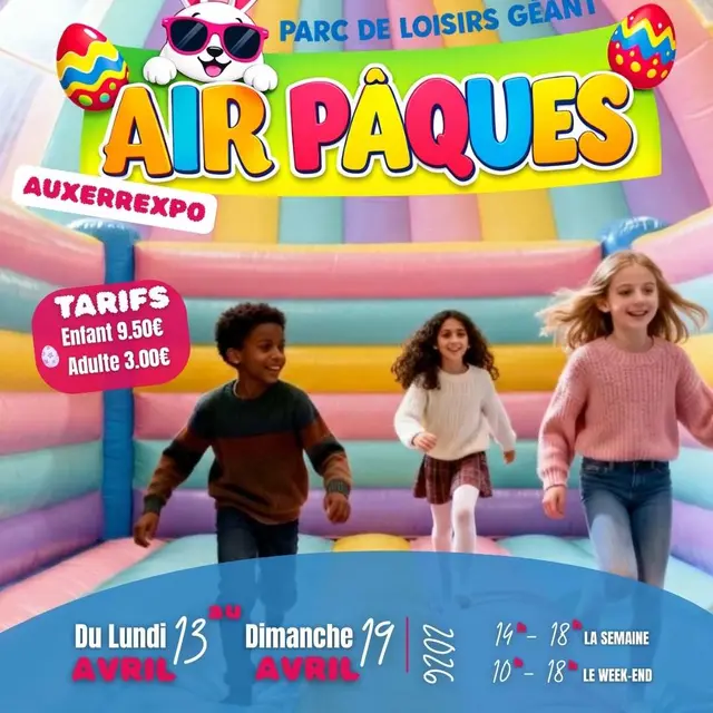 AIR PAQUES26 - affiche carré Instagram (4:5)) - Affiche Airpâques 2026