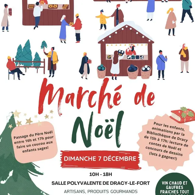 Affiche Marche de Noël