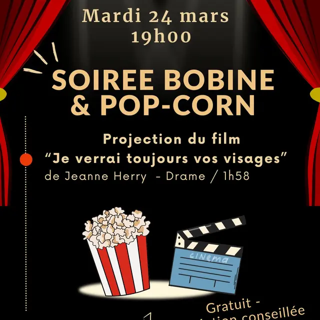 Soirée Bobine et Pop Corn