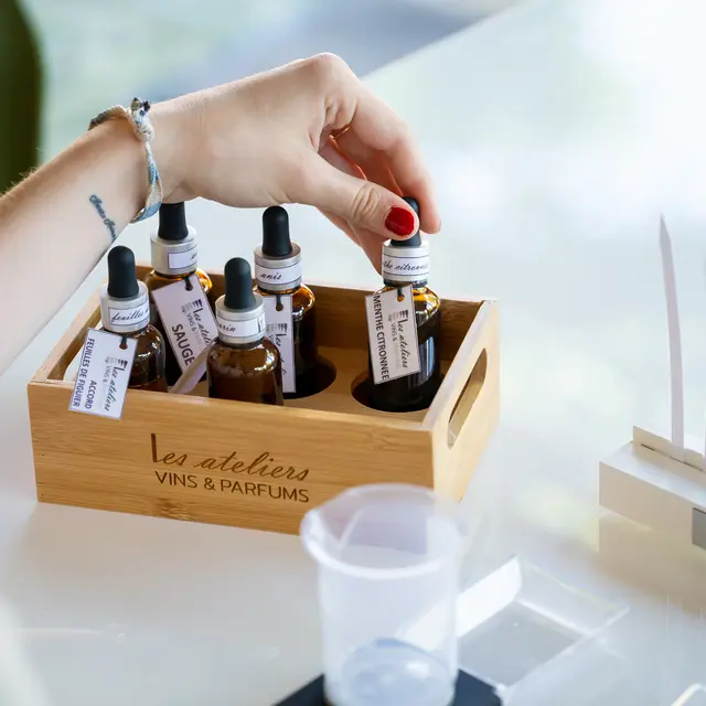 Composition parfum aux arômes de Pinot noir