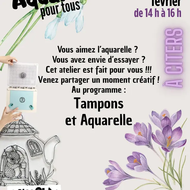Atelier aquarelle
