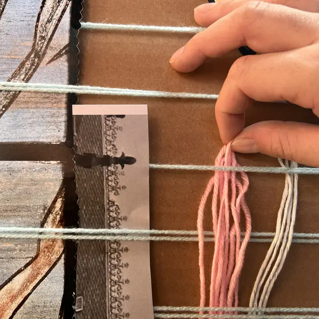 Atelier dès 8 ans / Tapisserie / Tisser ensemble