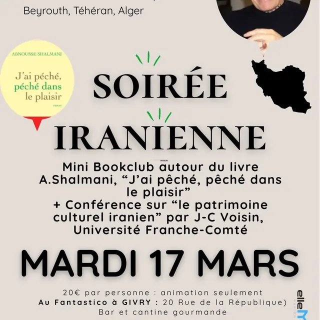 Soirée iranienne Elle M Lire
